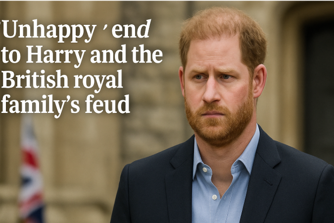 "Unhappy" End to Harry and the British Royal Family’s File